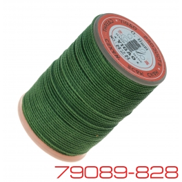 Нить YIGAO вощеная круглая 0,8 мм N828 Зеленый