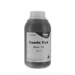 TRG SUEDE DYE 500 ml. 118 Black Краска для нубука и замши. Пласт. банка. Испания