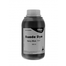 TRG SUEDE DYE 500 ml. 117 (Navy Blue) Краска для нубука и замши. Пласт. банка. Испания