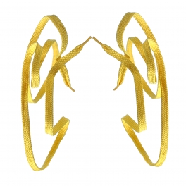 Шнурки 120см (плоские желтые)