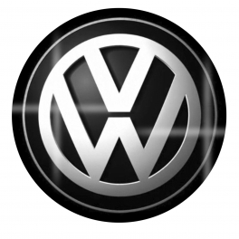 Логотип Volkswagen-Фольксваген чб