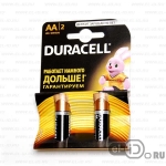 Duracell LR6/MN1500/AA BL-2 батарея в блистере по 2шт