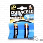 Duracell LR6/MX1500/AA Turbo Max BL-2 батарея в блистере по 2шт